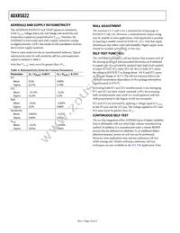 ADXRS622BBGZ Datasheet Page 10