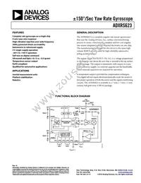 ADXRS623BBGZ-RL Datasheet Cover