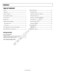 ADXRS623BBGZ-RL Datasheet Page 2
