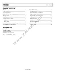 ADXRS642BBGZ-RL Datasheet Page 2
