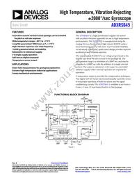 ADXRS645HDYZ Datasheet Cover