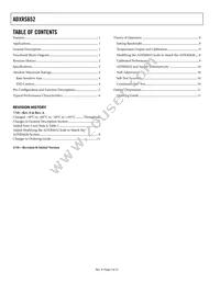ADXRS652BBGZ-RL Datasheet Page 2