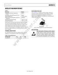 ADXRS810WBRGZ-RL Datasheet Page 5