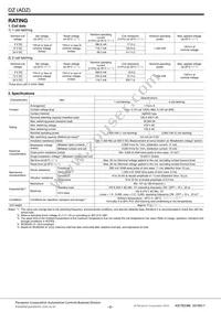 ADZ22124V Datasheet Page 2