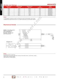 AED70US48 Datasheet Page 3