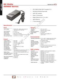 AEM60US48 Datasheet Cover