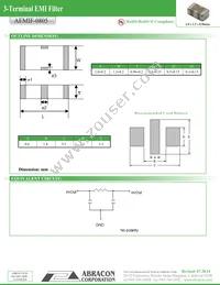 AEMIF-0805-501M-16-T Datasheet Page 3