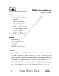 AEW05ABB24 Datasheet Cover
