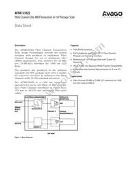 AFBR-5302Z Datasheet Cover