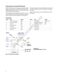 AFBR-59F3Z Datasheet Page 2