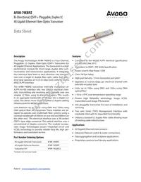 AFBR-79EBPZ Datasheet Cover