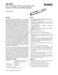 AFBR-79EIPZ Datasheet Cover