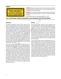 AFBR-79EQPZ Datasheet Page 2