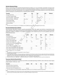 AFBR-79EQPZ Datasheet Page 5