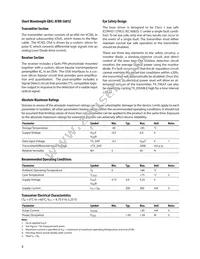 AFCT-5611Z Datasheet Page 8