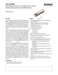 AFCT-57D3ATMZ Datasheet Cover