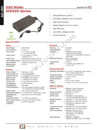 AFE220PS48 Cover