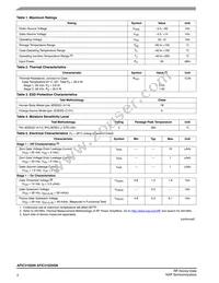 AFIC31025NR1 Datasheet Page 2