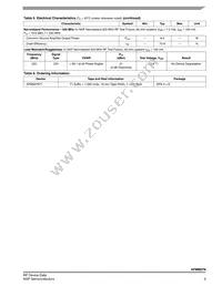 AFM907NT1 Datasheet Page 3