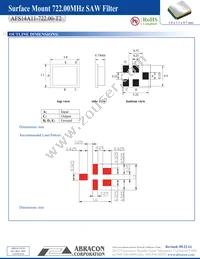 AFS14A11-722.00-T2 Datasheet Page 2