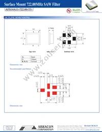 AFS14A11-722.00-T3 Datasheet Page 2