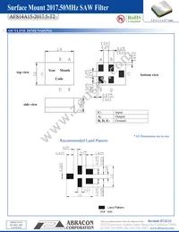 AFS14A15-2017.50-T2 Datasheet Page 2