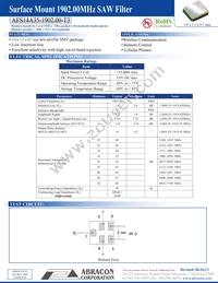 AFS14A35-1902.00-T3 Cover