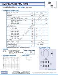 AFS1842.5S4 Datasheet Cover