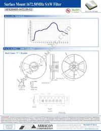 AFS20A05-1672.50-T2 Datasheet Page 4