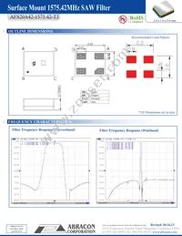 AFS20A42-1575.42-T3 Datasheet Page 2