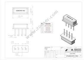 AFS400.0W01-TD01 Datasheet Cover