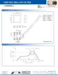 AFS930S3 Datasheet Page 2