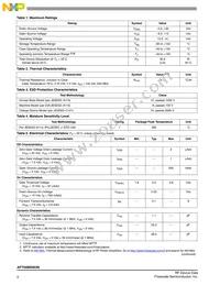 AFT05MS003NT1 Datasheet Page 2