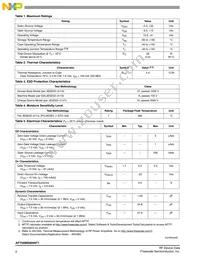 AFT05MS004NT1 Datasheet Page 2