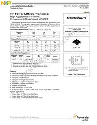AFT05MS006NT1 Datasheet Cover