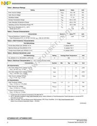 AFT09MS031GNR1 Datasheet Page 2