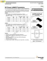 AFT09S200W02NR3 Datasheet Cover