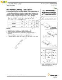 AFT26H050W26SR3 Datasheet Cover