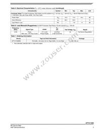 AFT31150NR5 Datasheet Page 3