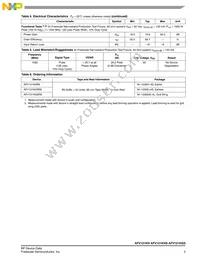 AFV121KGSR5 Datasheet Page 3