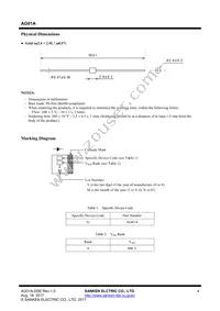 AG01A Datasheet Page 4