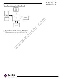 AGB75LC04-BG-E Datasheet Page 2