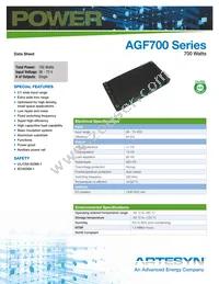 AGF700-48S30LT Datasheet Cover