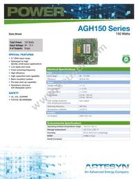 AGH150-48S05PB-6 Datasheet Cover