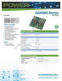 AGH360-48S12B-6L Datasheet Cover