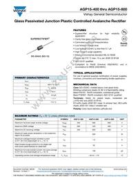 AGP15-800HE3/54 Datasheet Cover