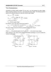 AGQ200-48S1V2PB-4L Datasheet Page 9