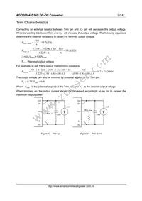 AGQ200-48S1V8PB-4L Datasheet Page 9