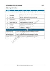 AGQ200-48S1V8PB-4L Datasheet Page 13