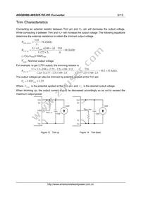 AGQ200B-48S2V5PB-4L Datasheet Page 9